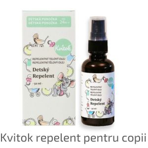 Kvitok repelent pentru copii